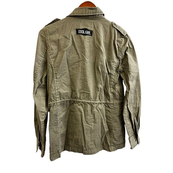 Velvet by Graham & Spencer Women's Jacket Green Army Size S - Picture 2 of 12